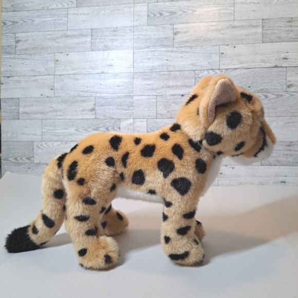 Adventure Planet CHEETAH LEOPARD Big Cat Plush Stuffed Toy Furry - Picture 4 of 13